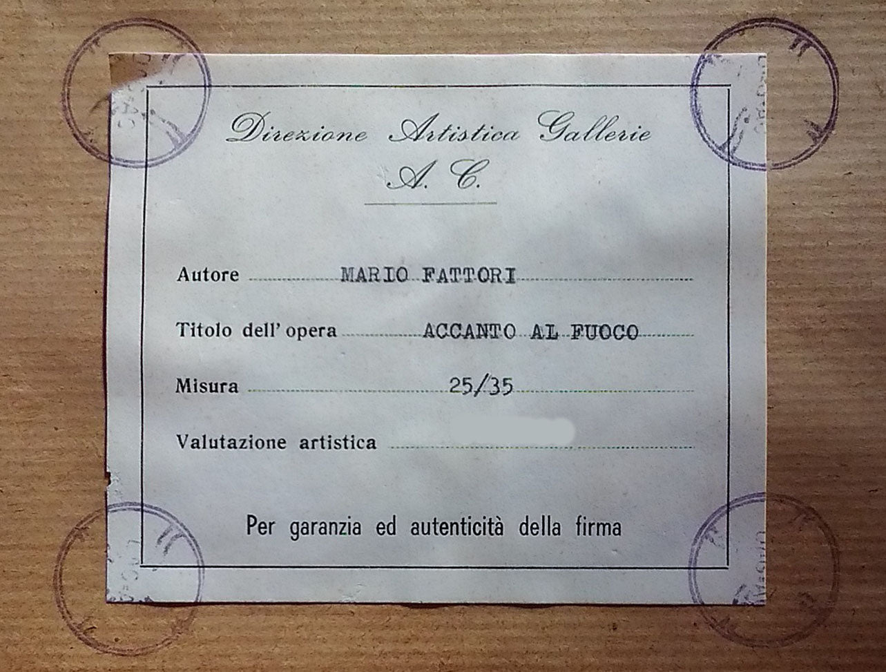 Mario Fattori - Díptico