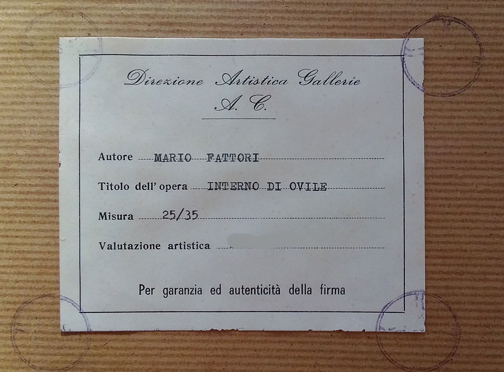 Mario Fattori - Díptico