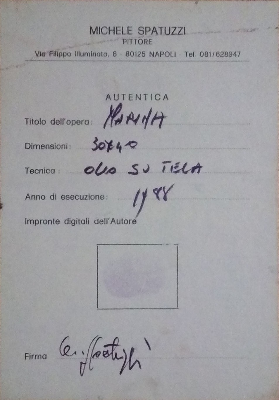 Michele Spatuzzi - Marina
