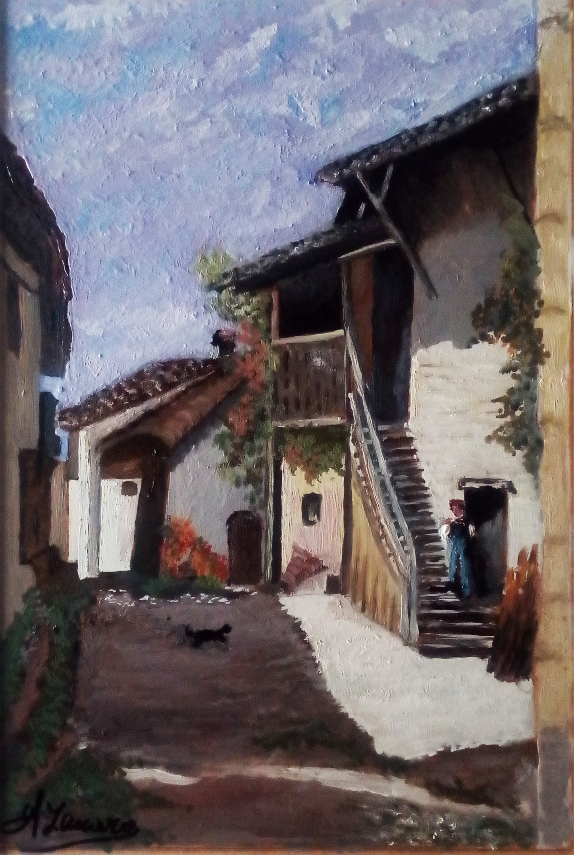 Giovanna Maria Zaccara - Paisaje en Lacio
