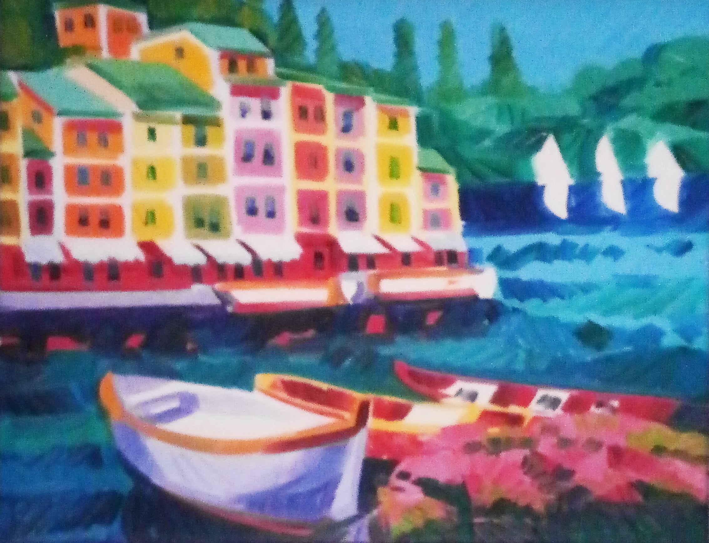Athos Faccincani - Sunrise in Portofino