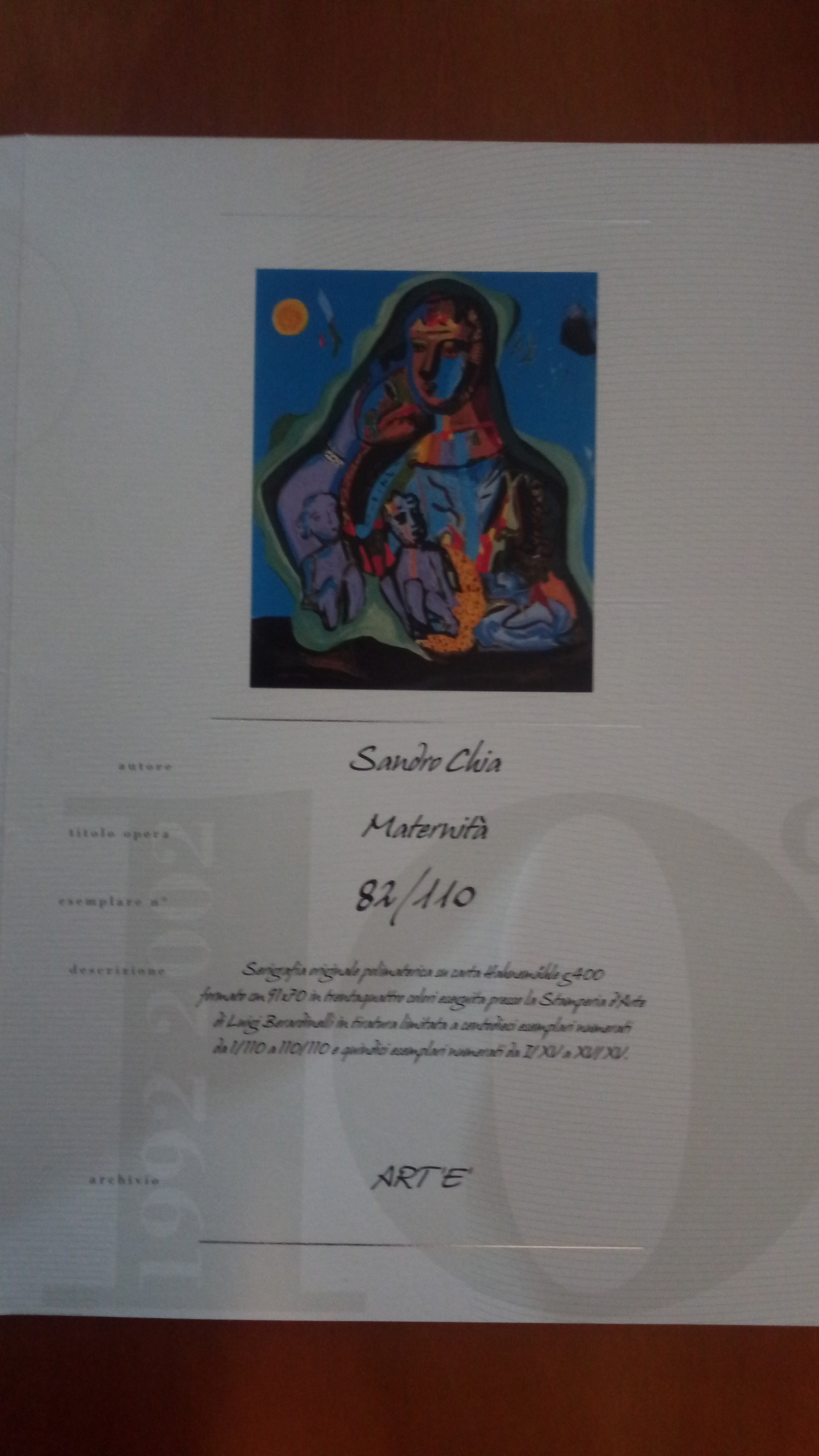 Sandro Chia - Maternità