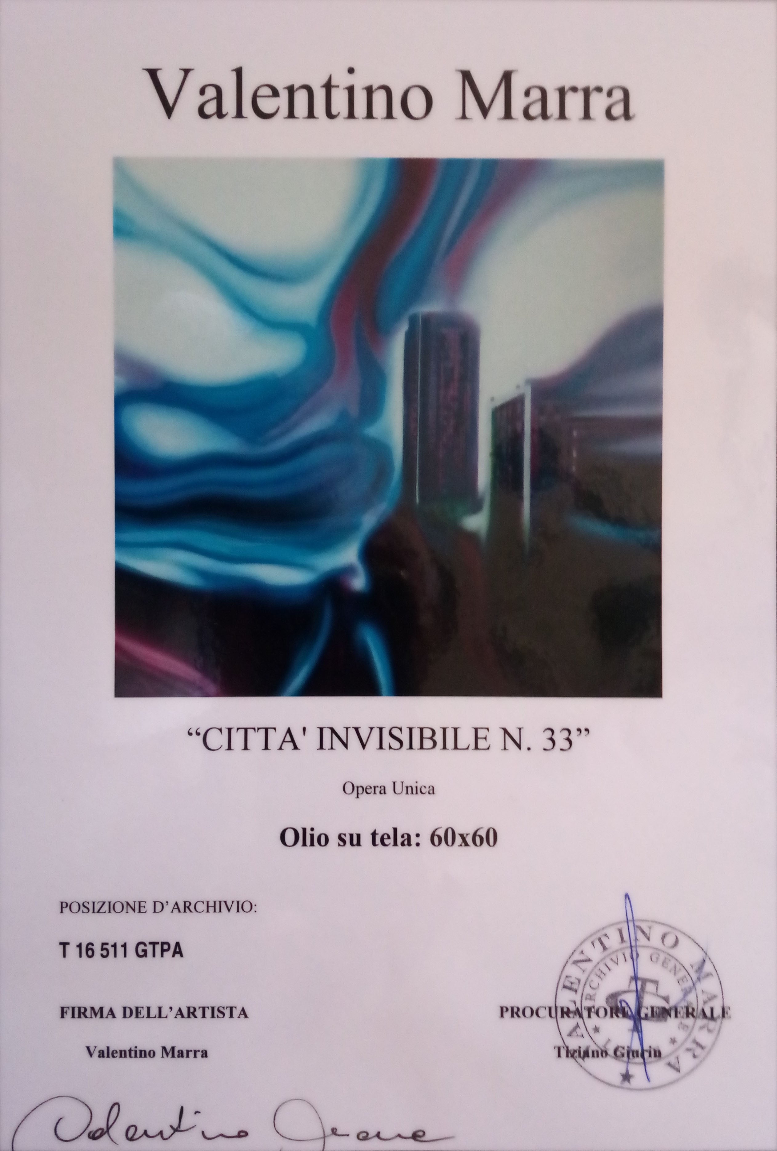 Valentino Marra - Città invisibile n°33