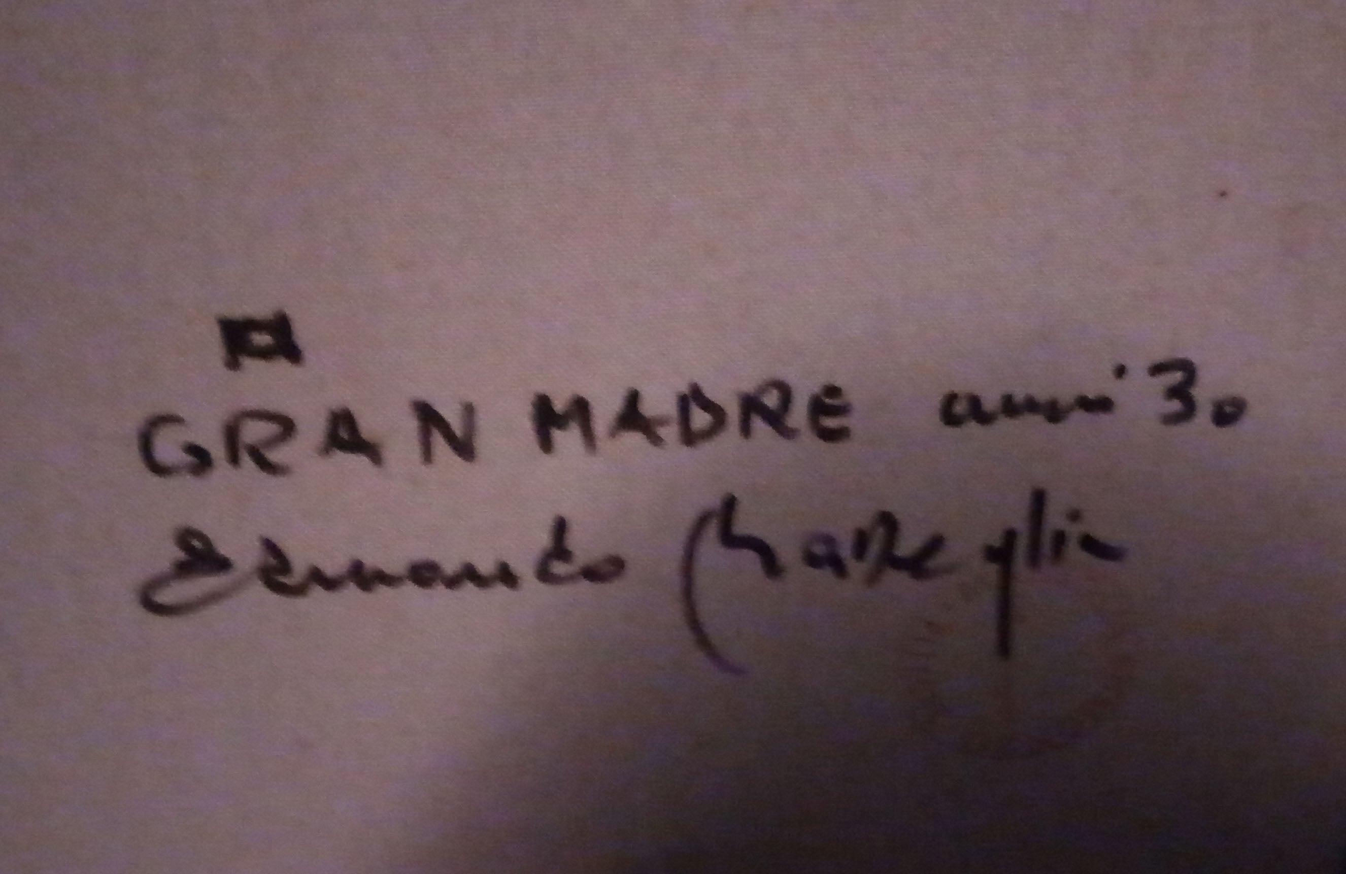 Edmondo Maneglia - Gran Madre