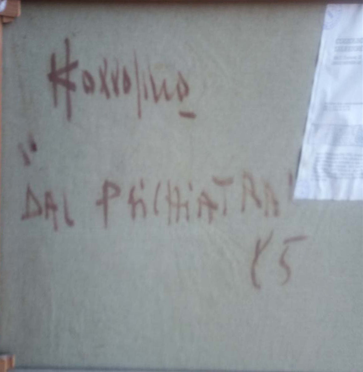 Salvatore Cozzolino - Dal psichiatra