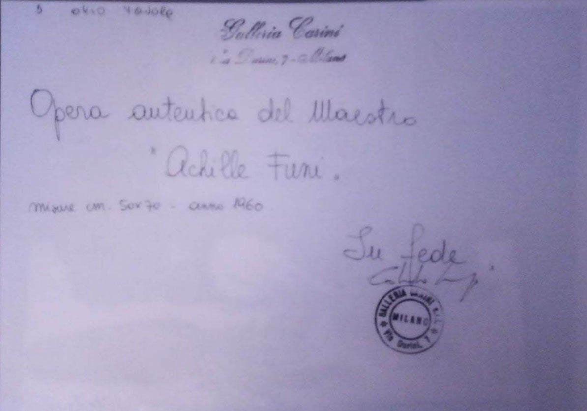 Achille Funi - Natura morta