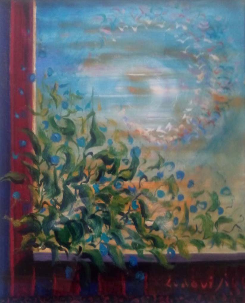 Felice Ludovisi - Ventana en flor
