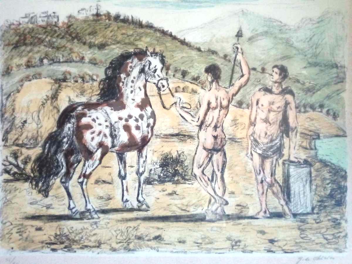 Giorgio De Chirico - Los Dioscuros