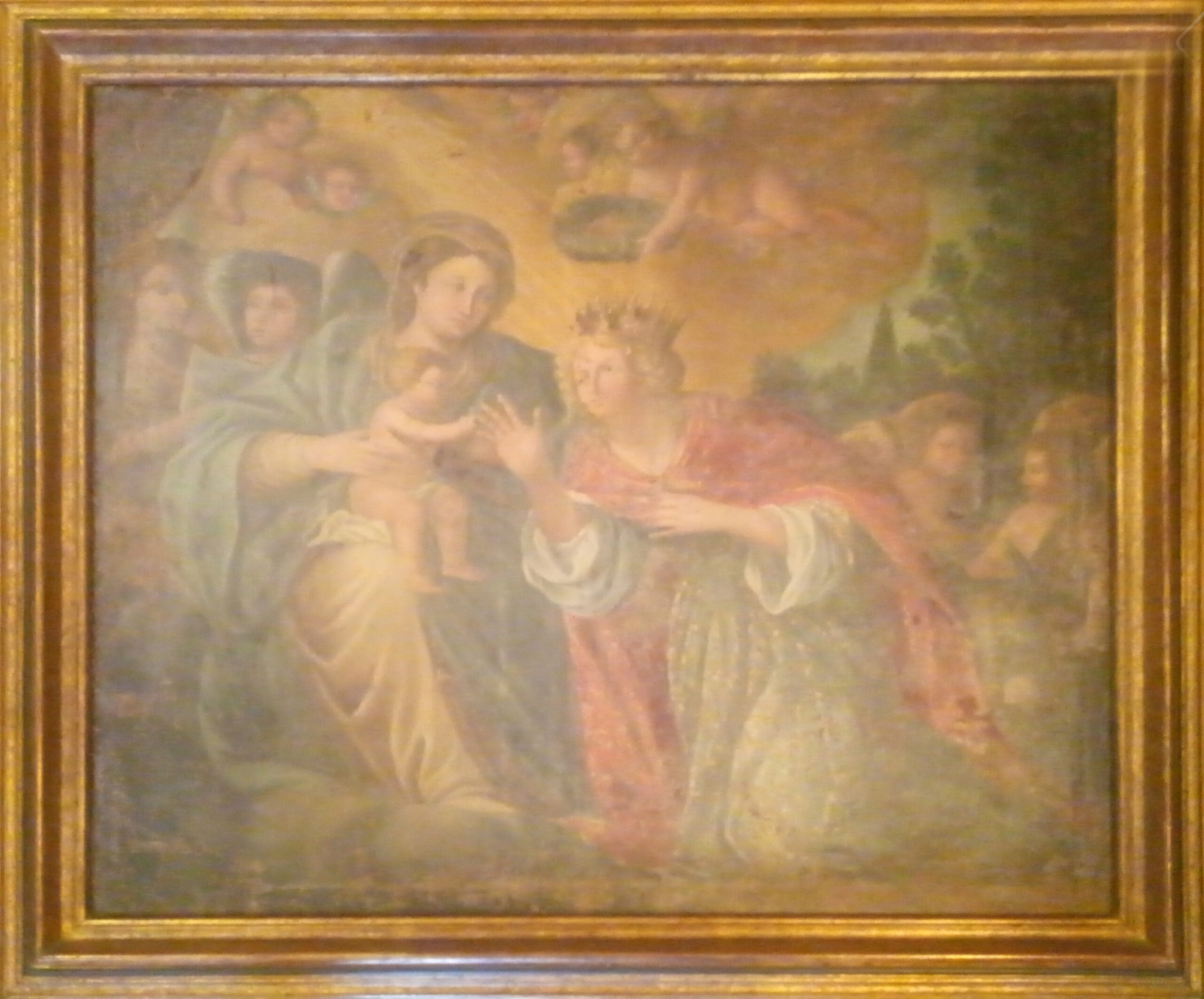 Artista Sconosciuto - Matrimonio mistico di Santa Caterina