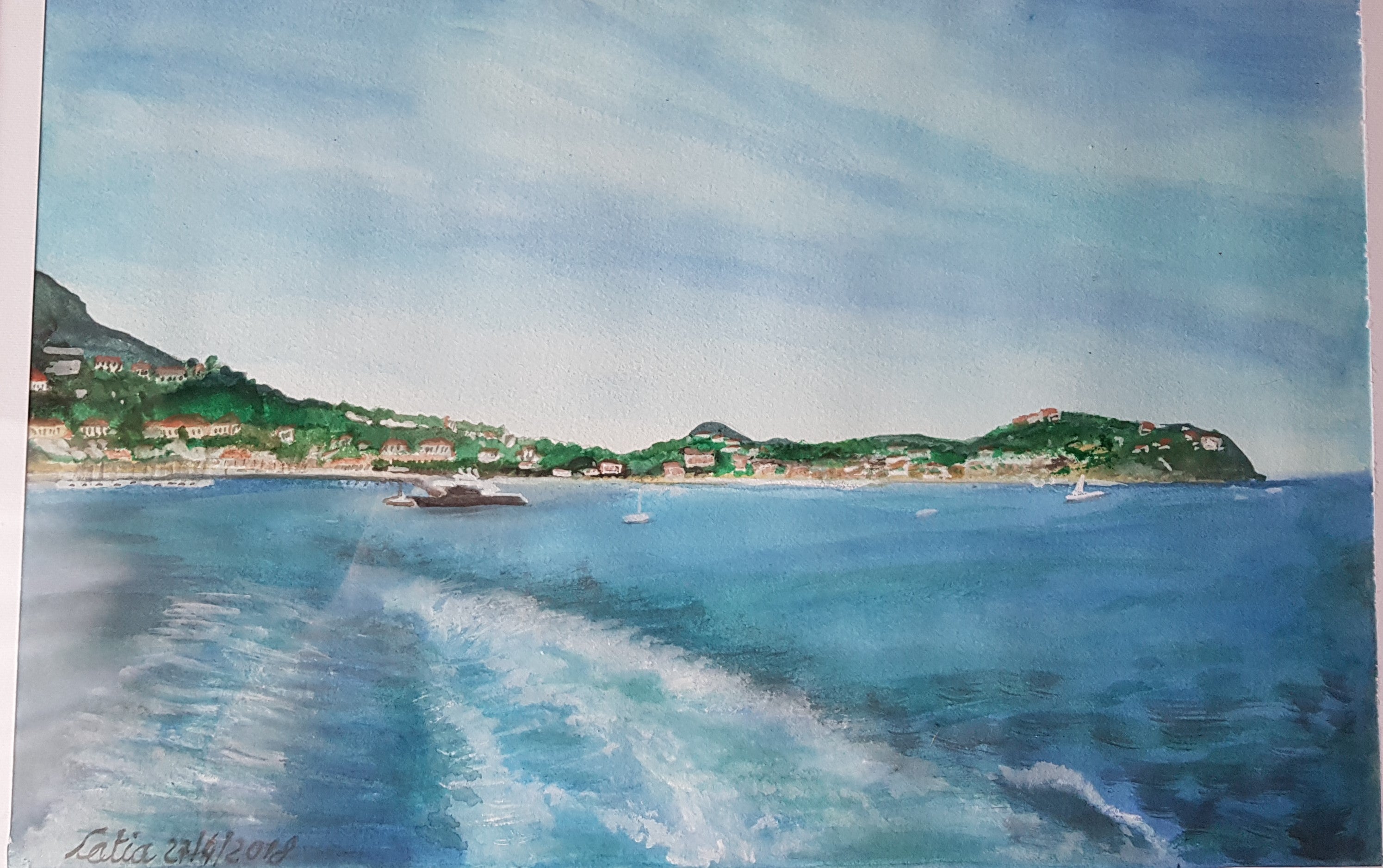 Catia Facchini - Partenza da Lacco Ameno