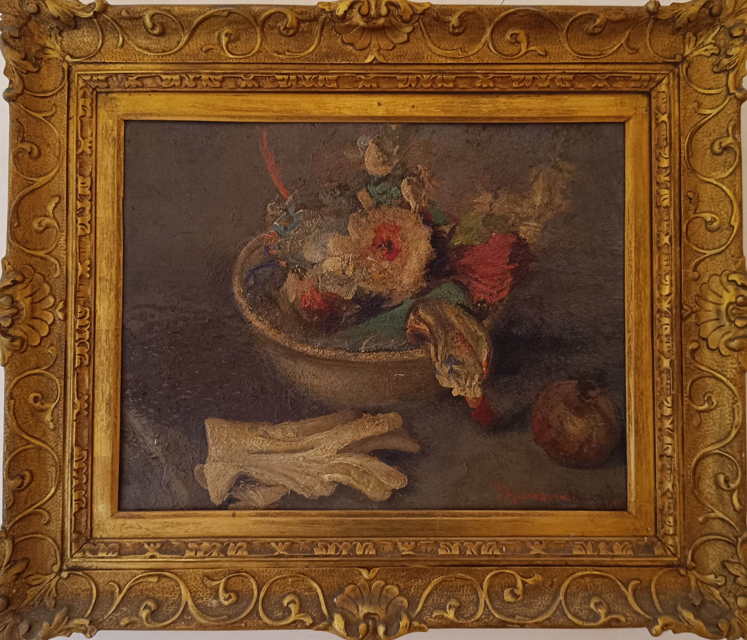 Giuseppe Gaudenzi - Still Life with Gloves
