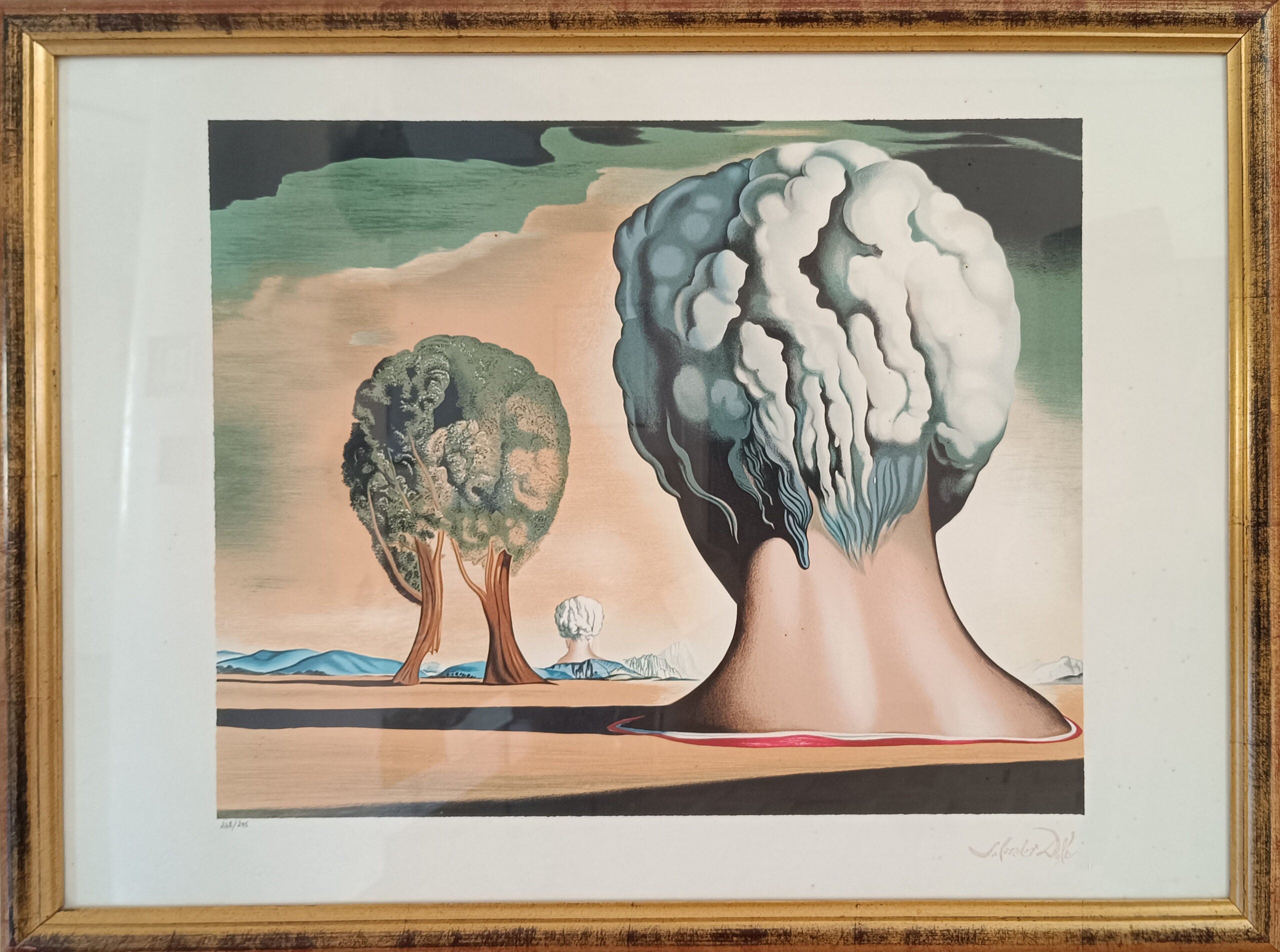 Salvador Dalí - The Three Sphinxes of Bikini