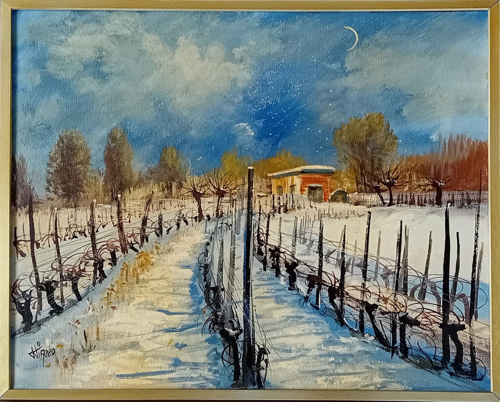 Pierangelo Piazzo - Viñedo de Invierno