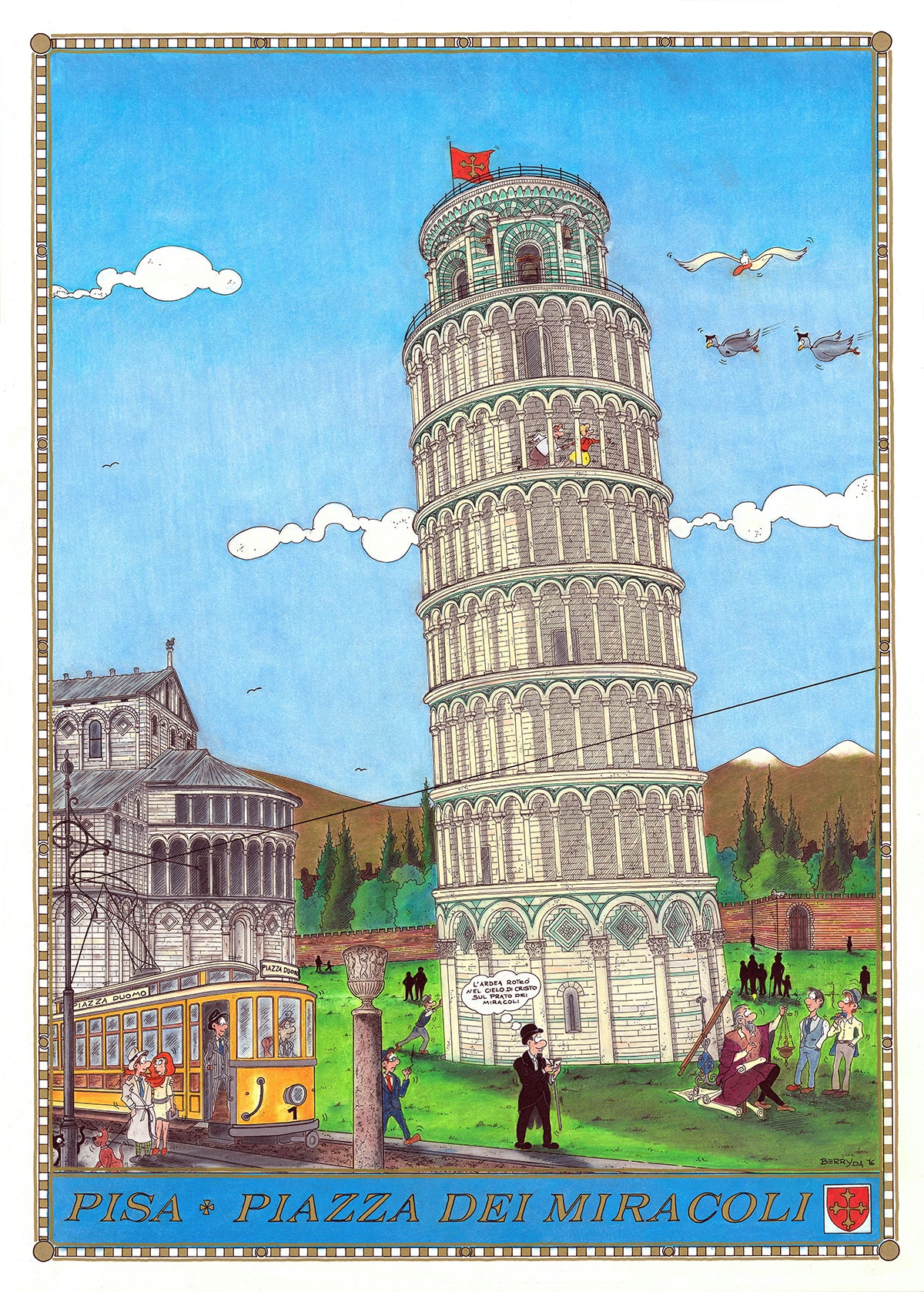 Davide Berrettini - Pisa, Square of Miracles