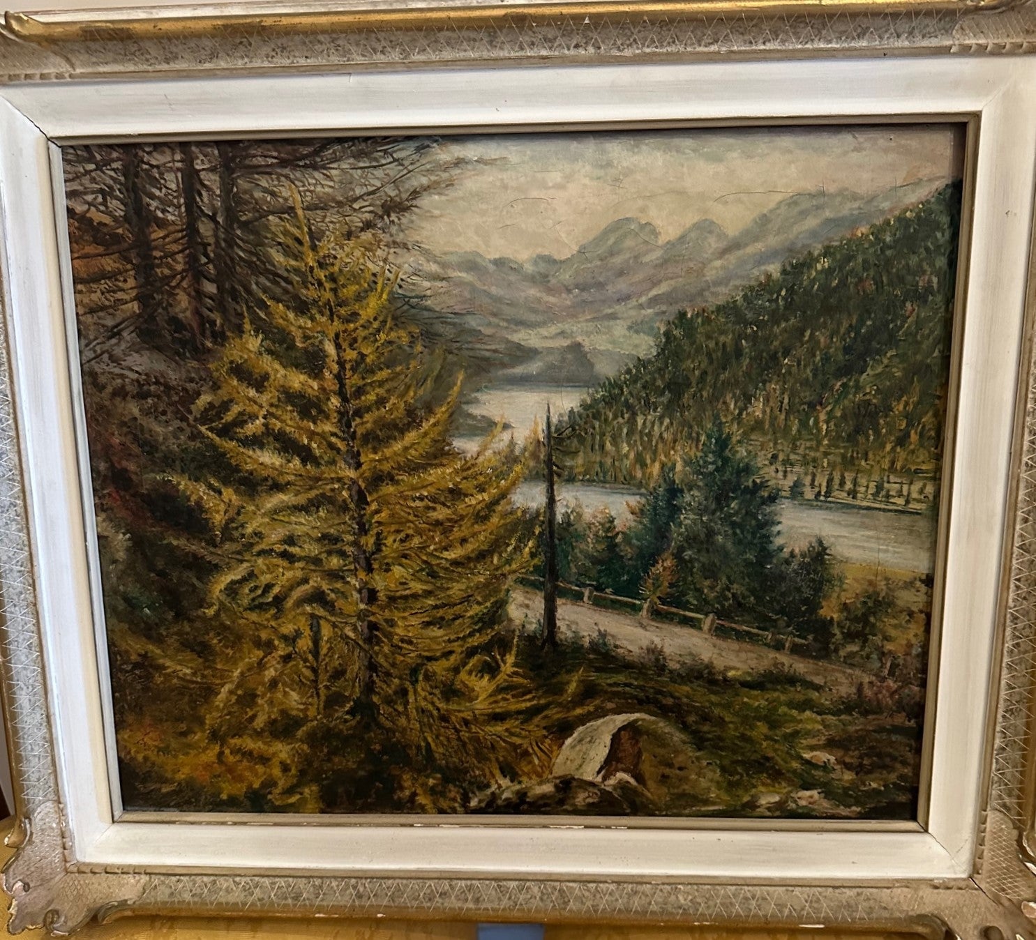 PAESAGGIO AUTUNNALE - ARTISTA SECOLO SCORSO