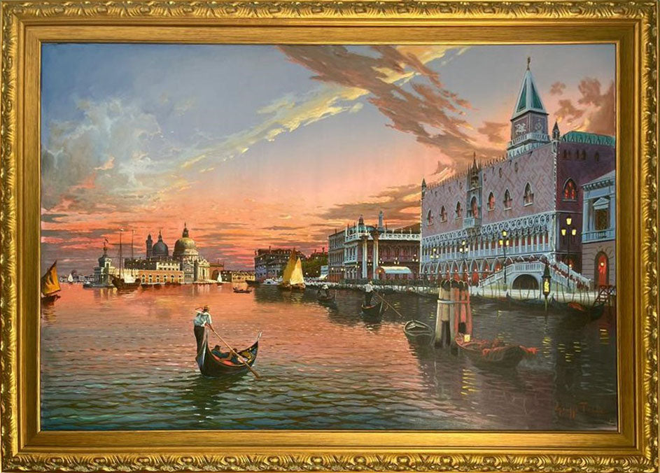 Giuseppe Torre - Sunset at San Marco