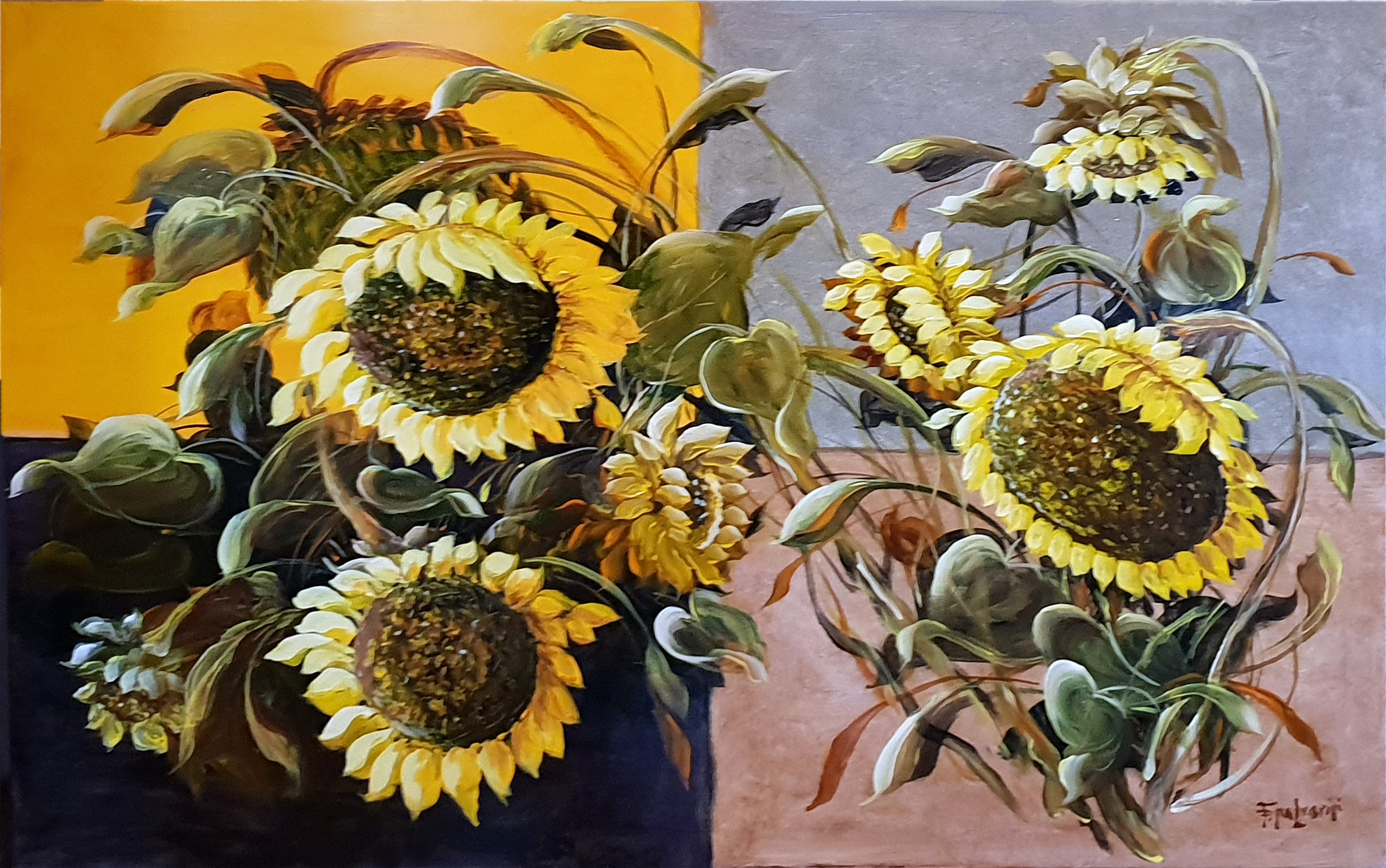Fernanda Palvarini - Modern Sunflowers