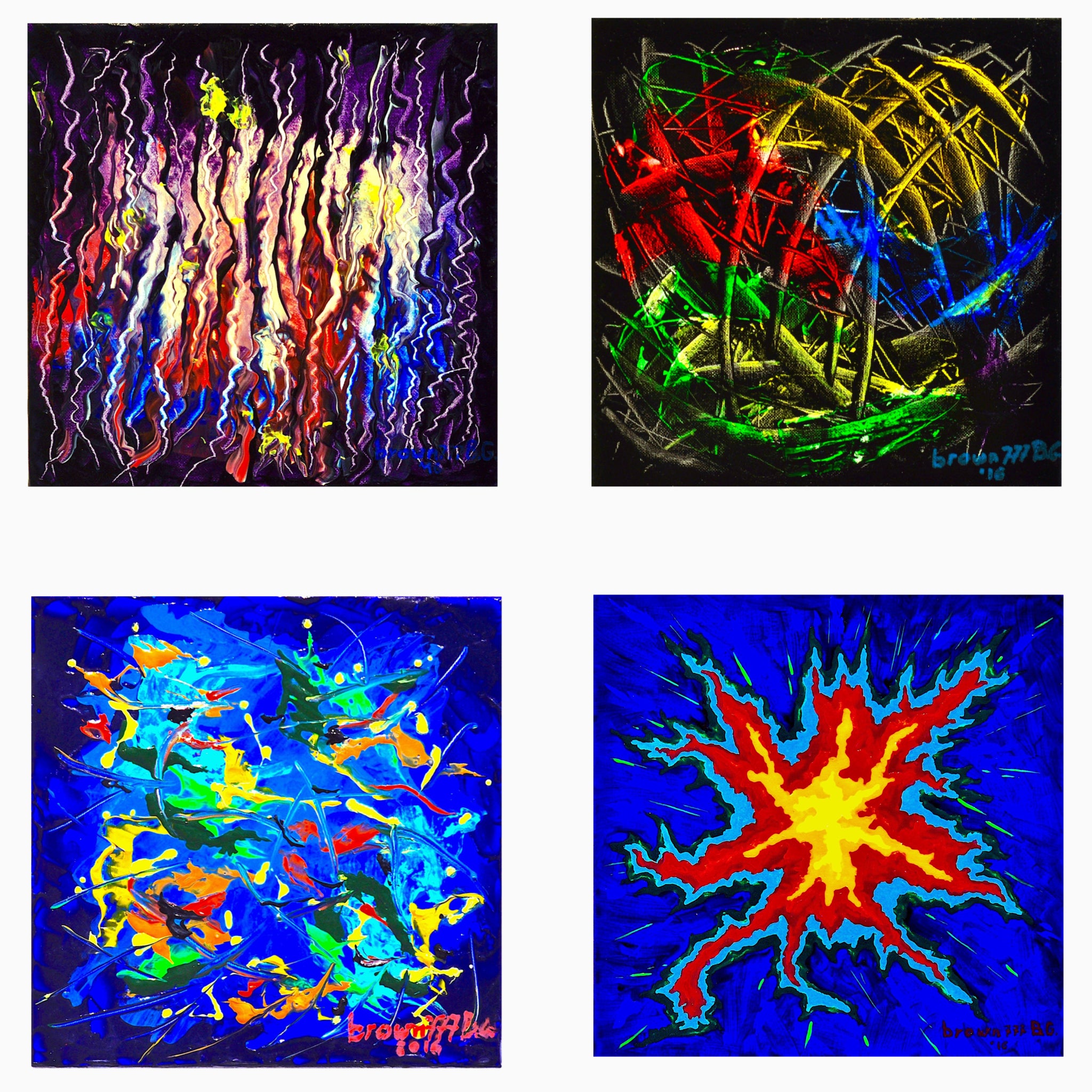 Bruno Roberto Greco - Cuarteto de pequeños abstractos