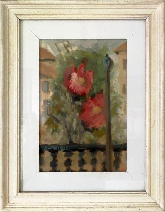 Silvano Quirici - Flores en el balcón