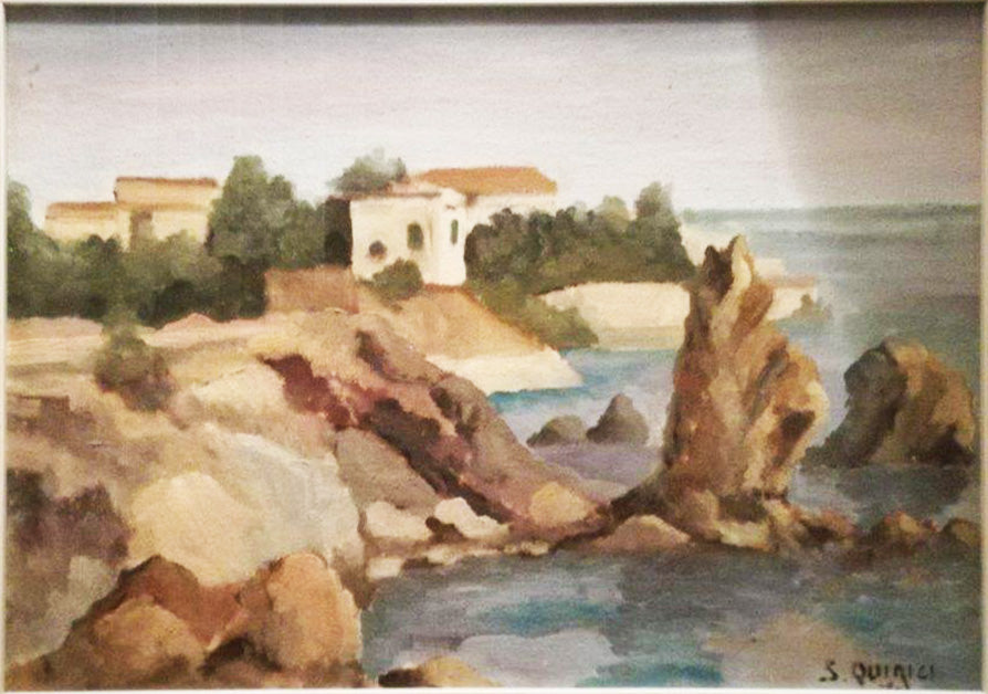 Silvano Quirici - Casa sulla scogliera