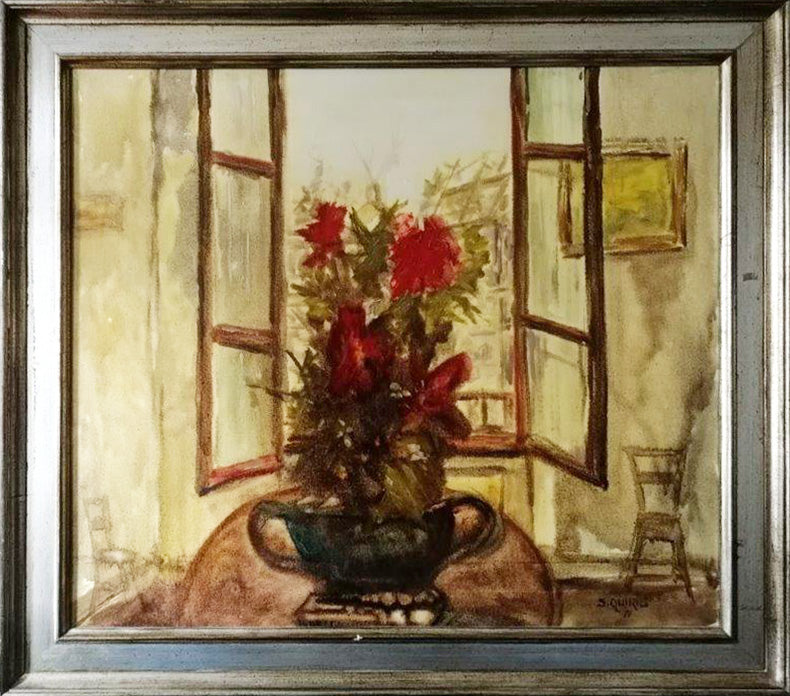Silvano Quirici - Jarrón con ventana
