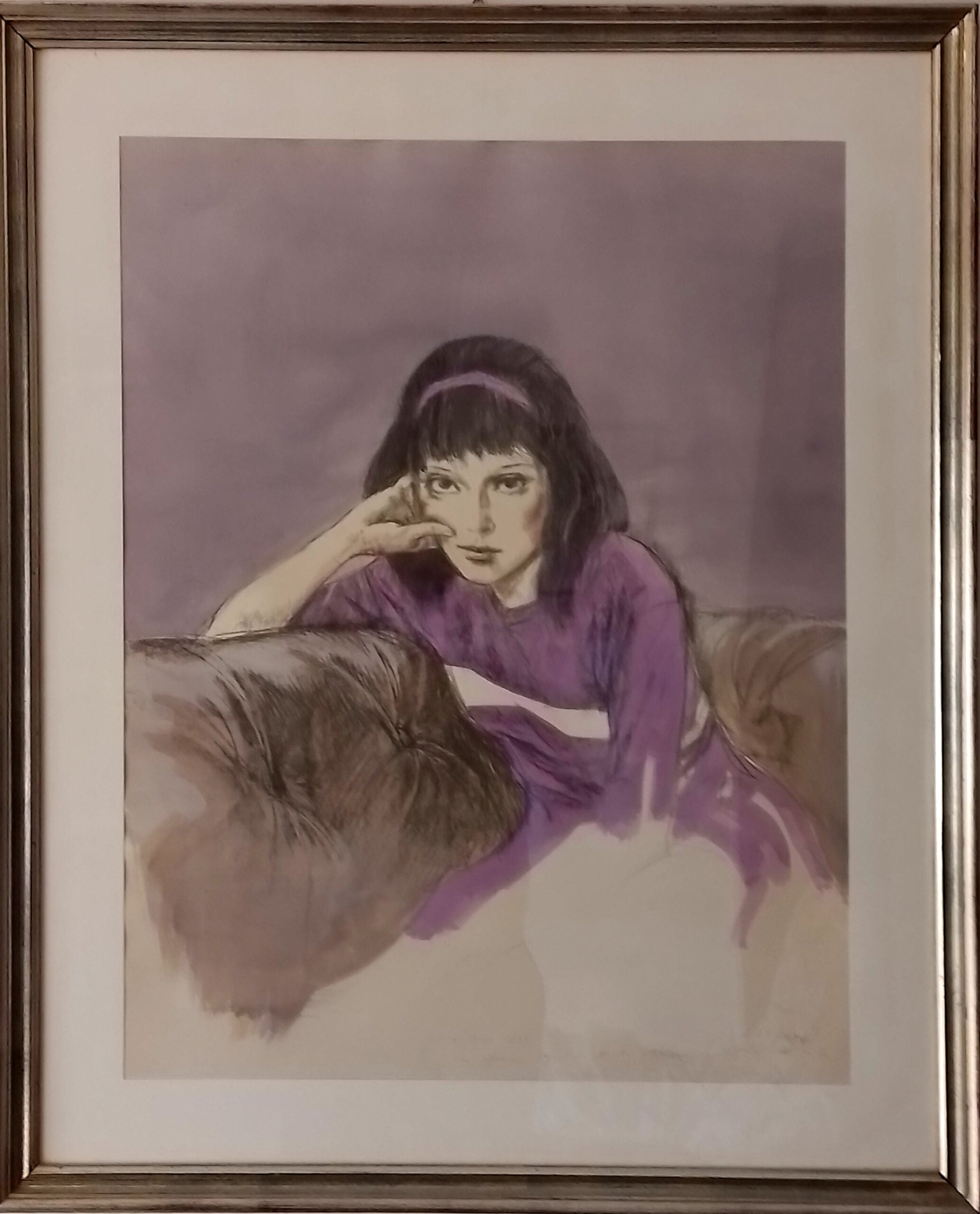 Alberto Sughi - Seated Girl