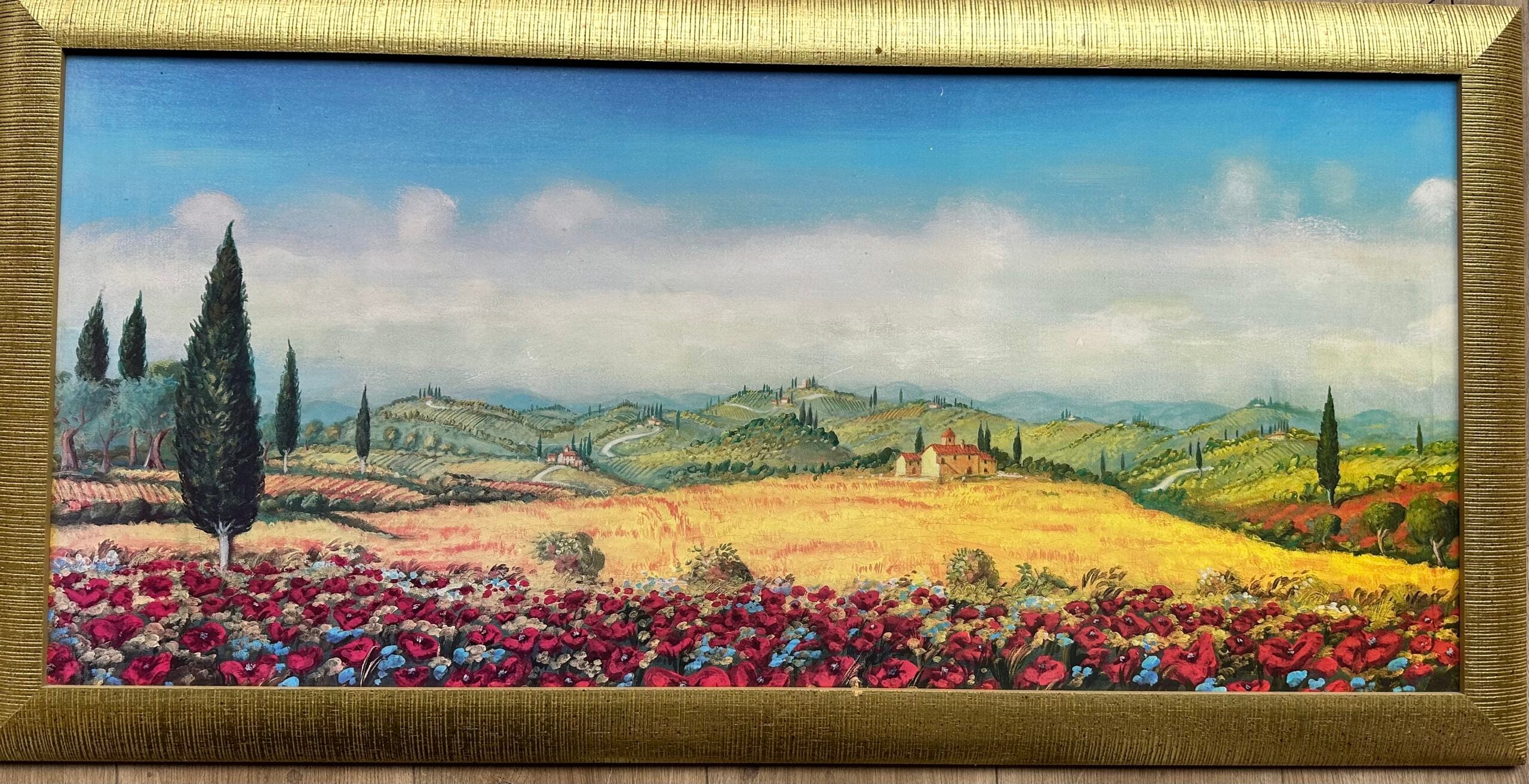 PAISAJE CAMPESTRE - ARTISTA DESCONOCIDO