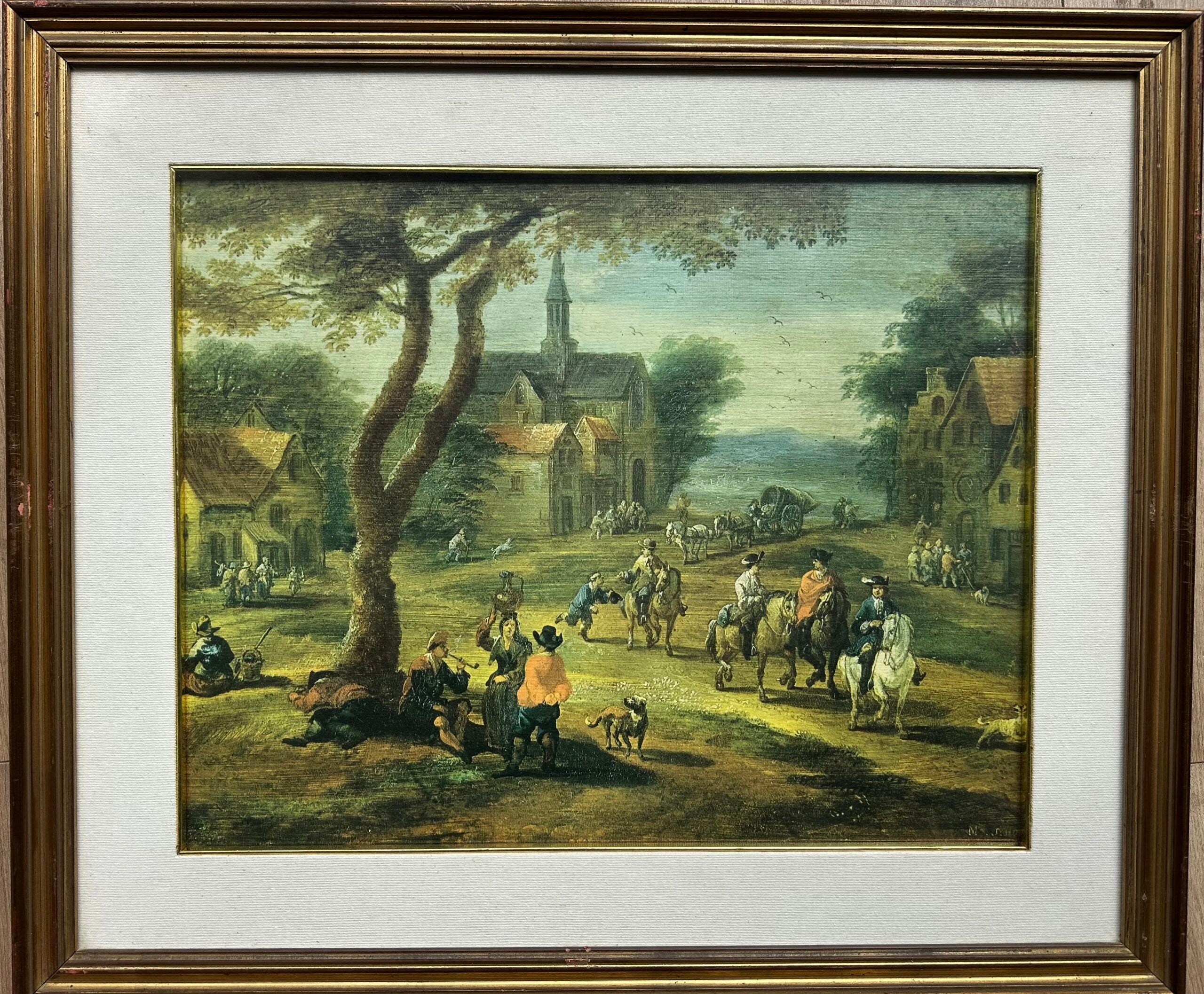 ESCENA RURAL - ARTISTA DESCONOCIDO