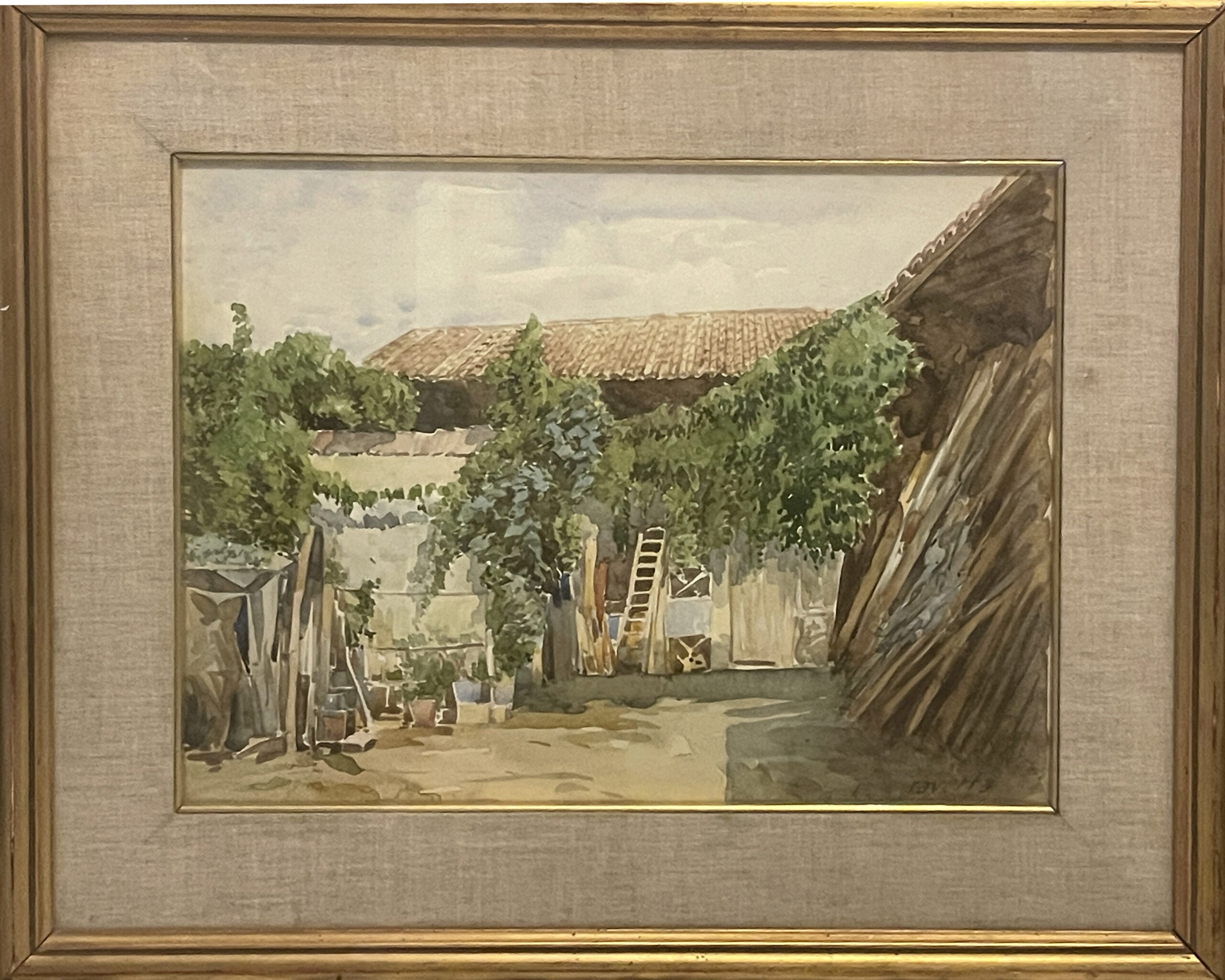 Giuseppe Raverta - Sin título (paisaje)