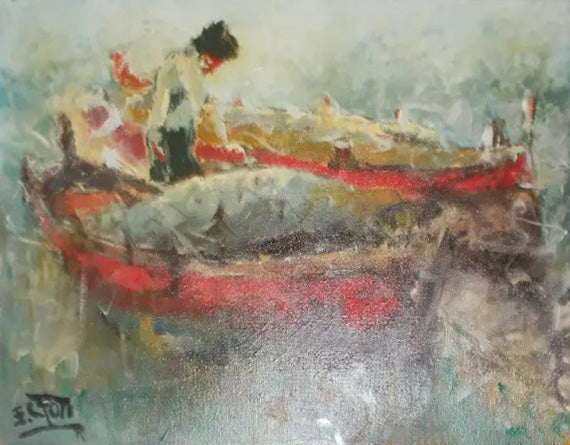 E. C. Foti - Riposo di barche