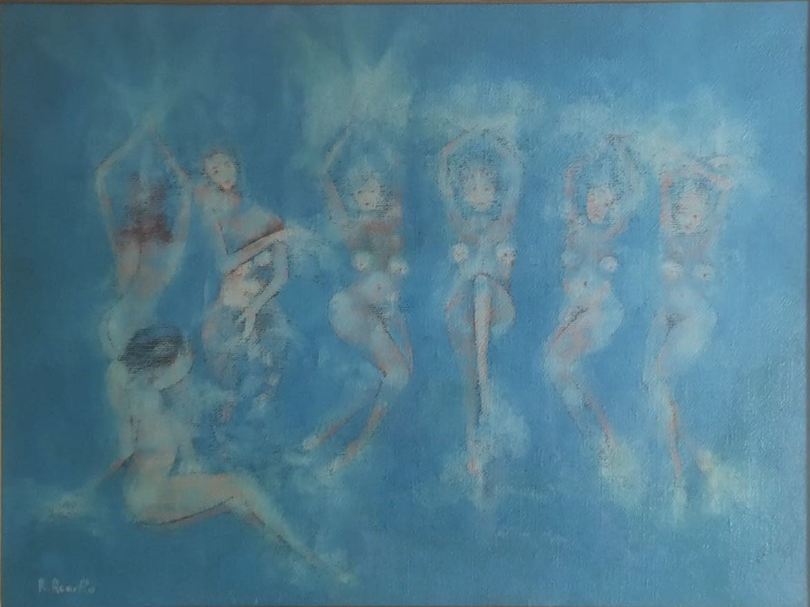 Renello da Pordenone - Sin título (Figuras en un entorno acuático)