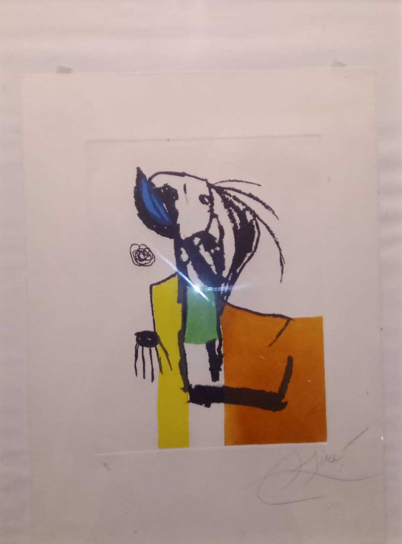 Joan Miró - Chanteur des Rues IV