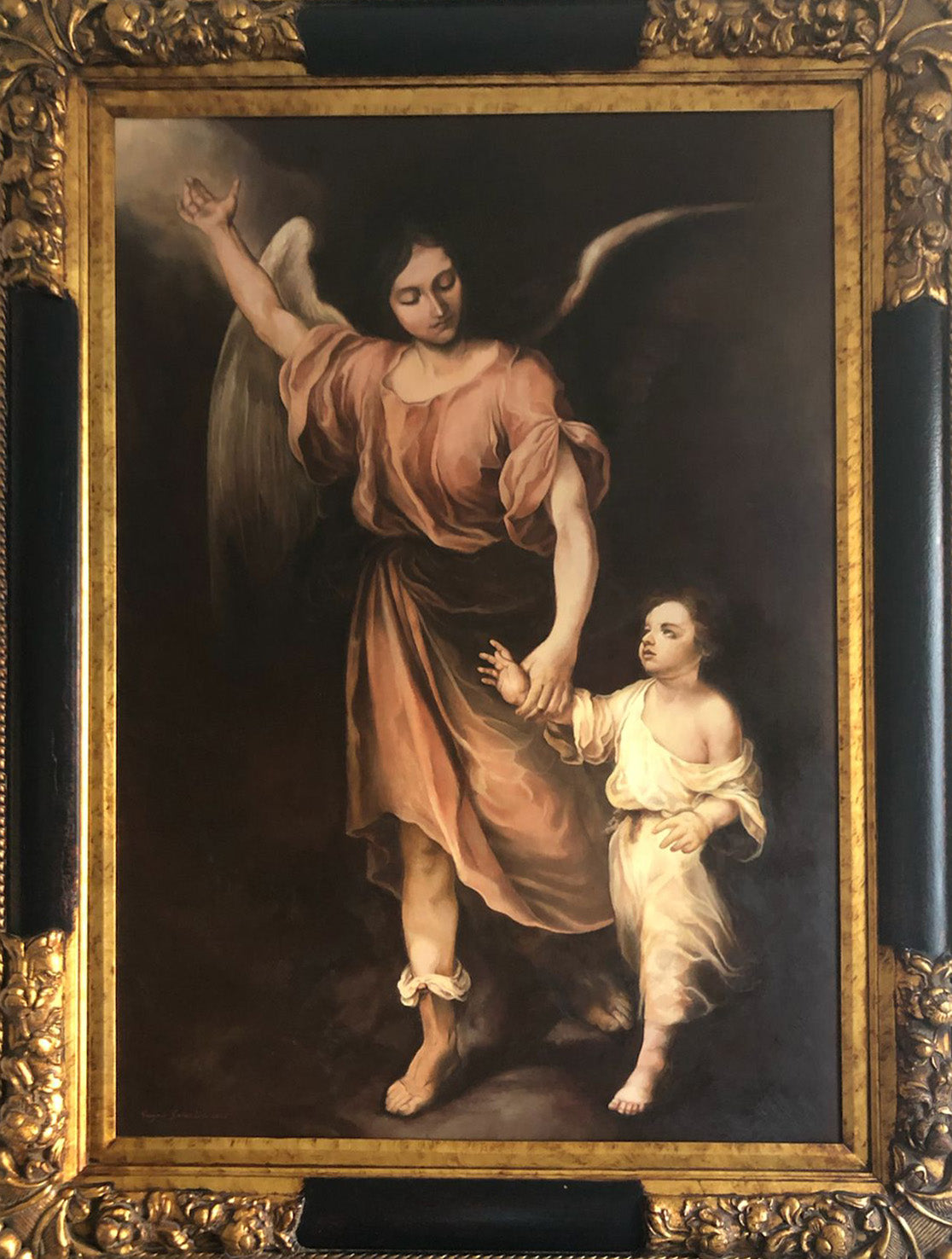 Salvatore Vergari (homenaje a Bartolomeo Esteban Murillo) - Ángel de la guarda