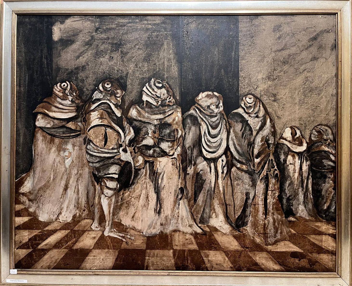 Daniele Masini - Study for the series "The Halls of Power"