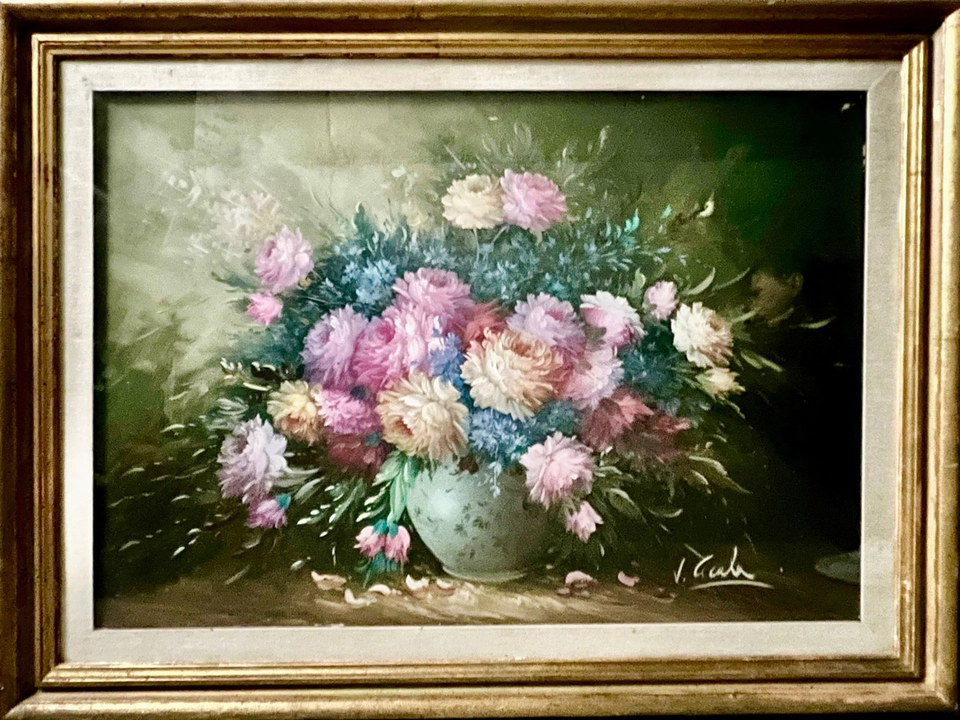 Virgilio Cicala - Jarrón de flores