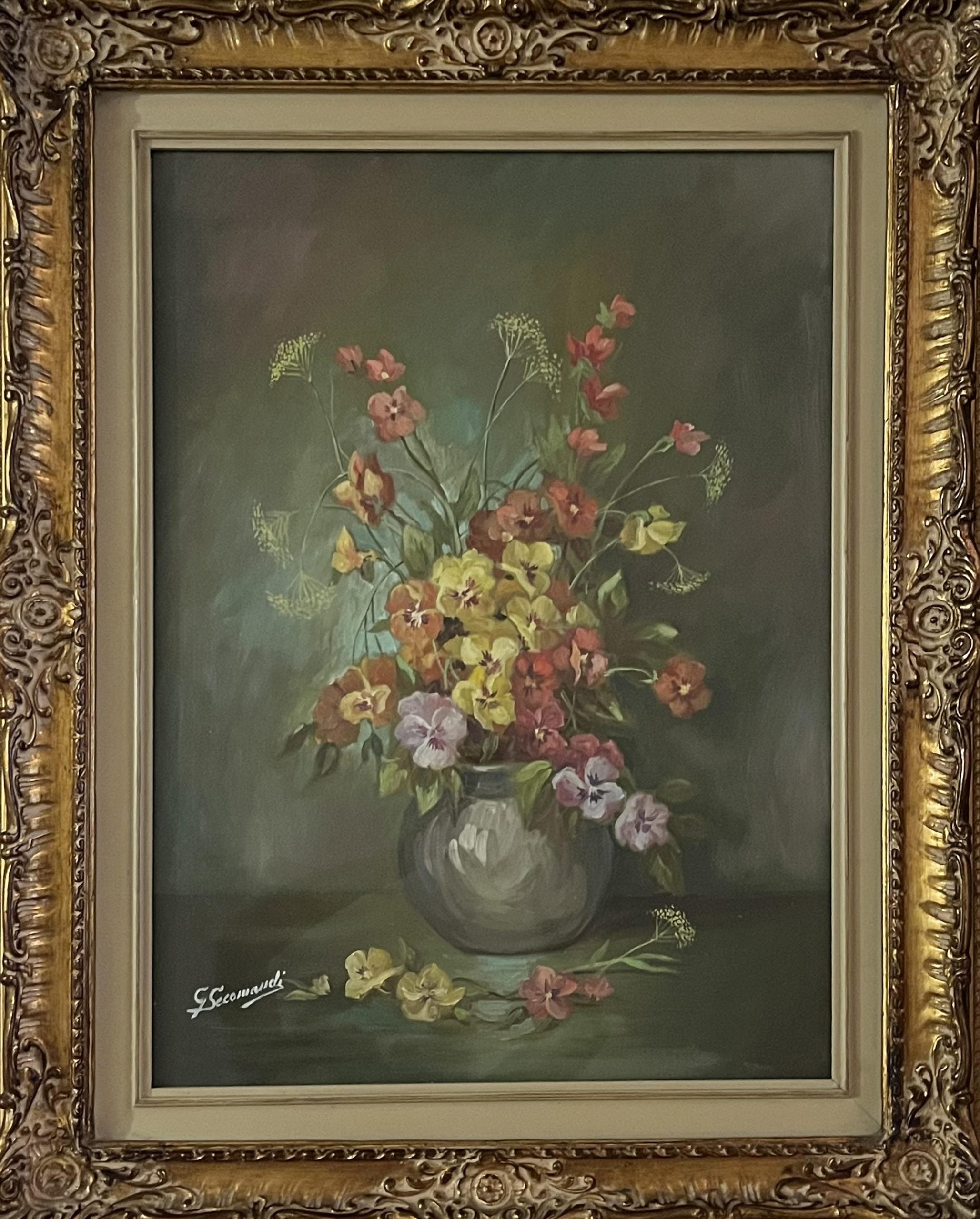 Giovanni Secomandi - Vase of Flowers