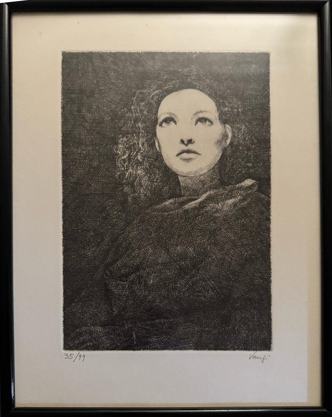 Giuliano Vangi - Retrato femenino