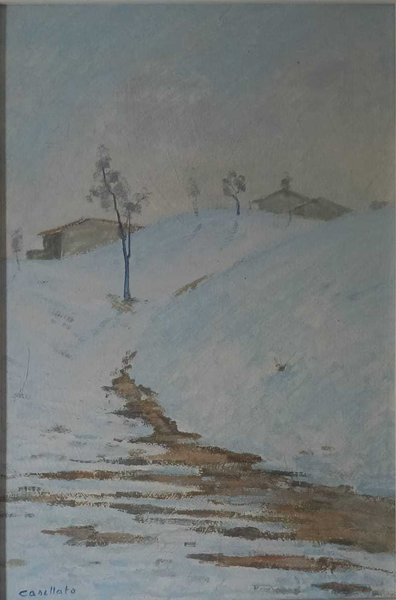 Gilberto Casellato - Untitled (Snow-Covered Landscape)