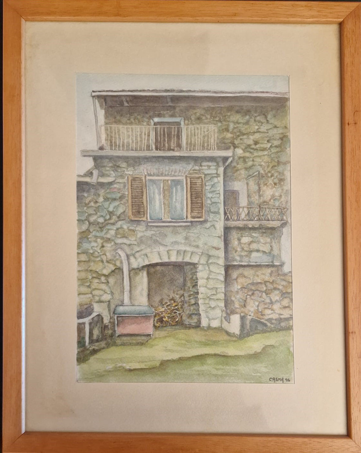 Casman (Giovanni Cassanmagnano) - Casa típica de Sorico