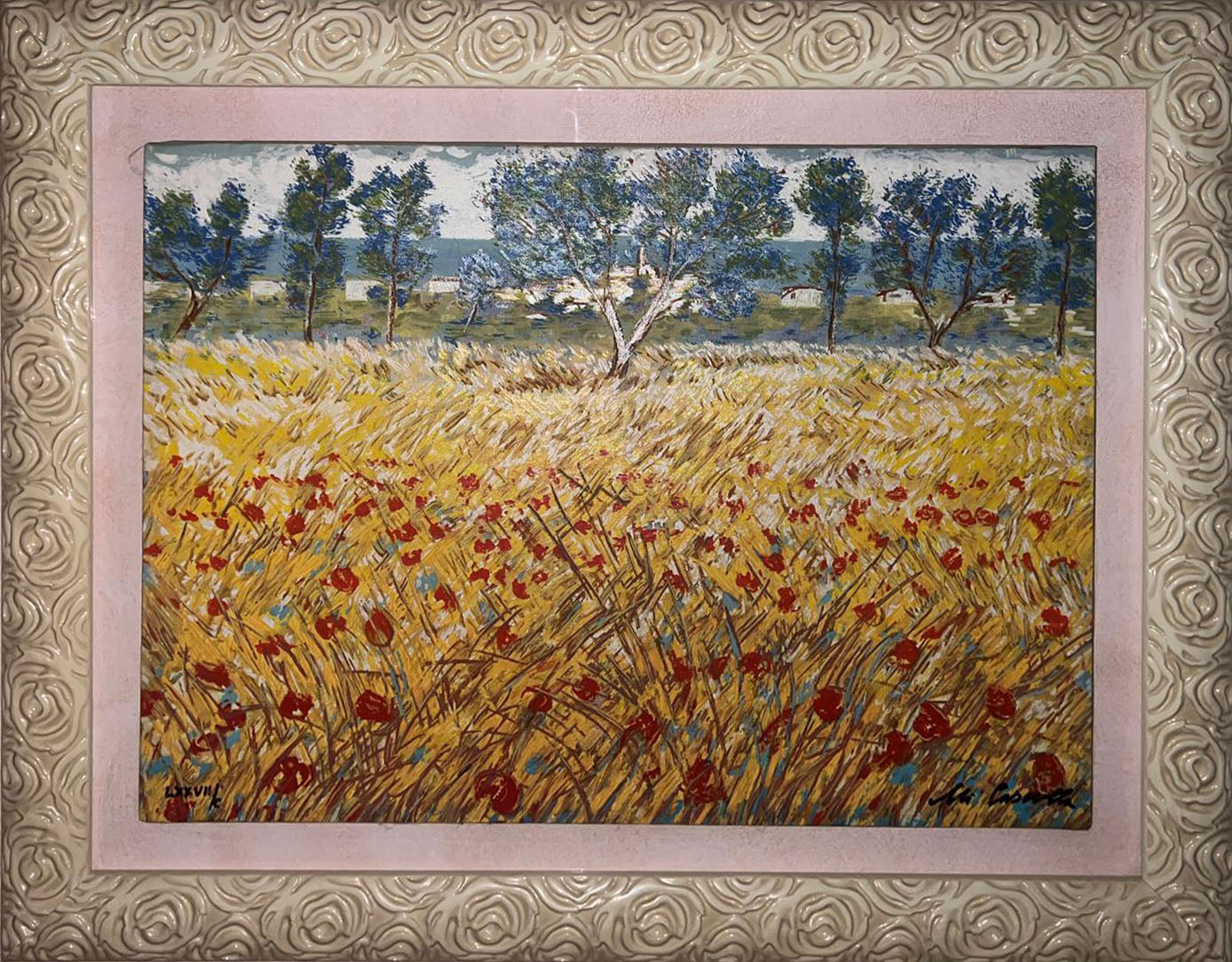 Michele Cascella - Campo di grano