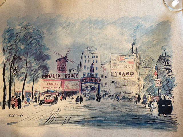 Michele Cascella - Untitled (Paris Landscape)