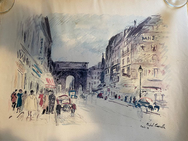 Michele Cascella - Untitled (Paris Landscape)