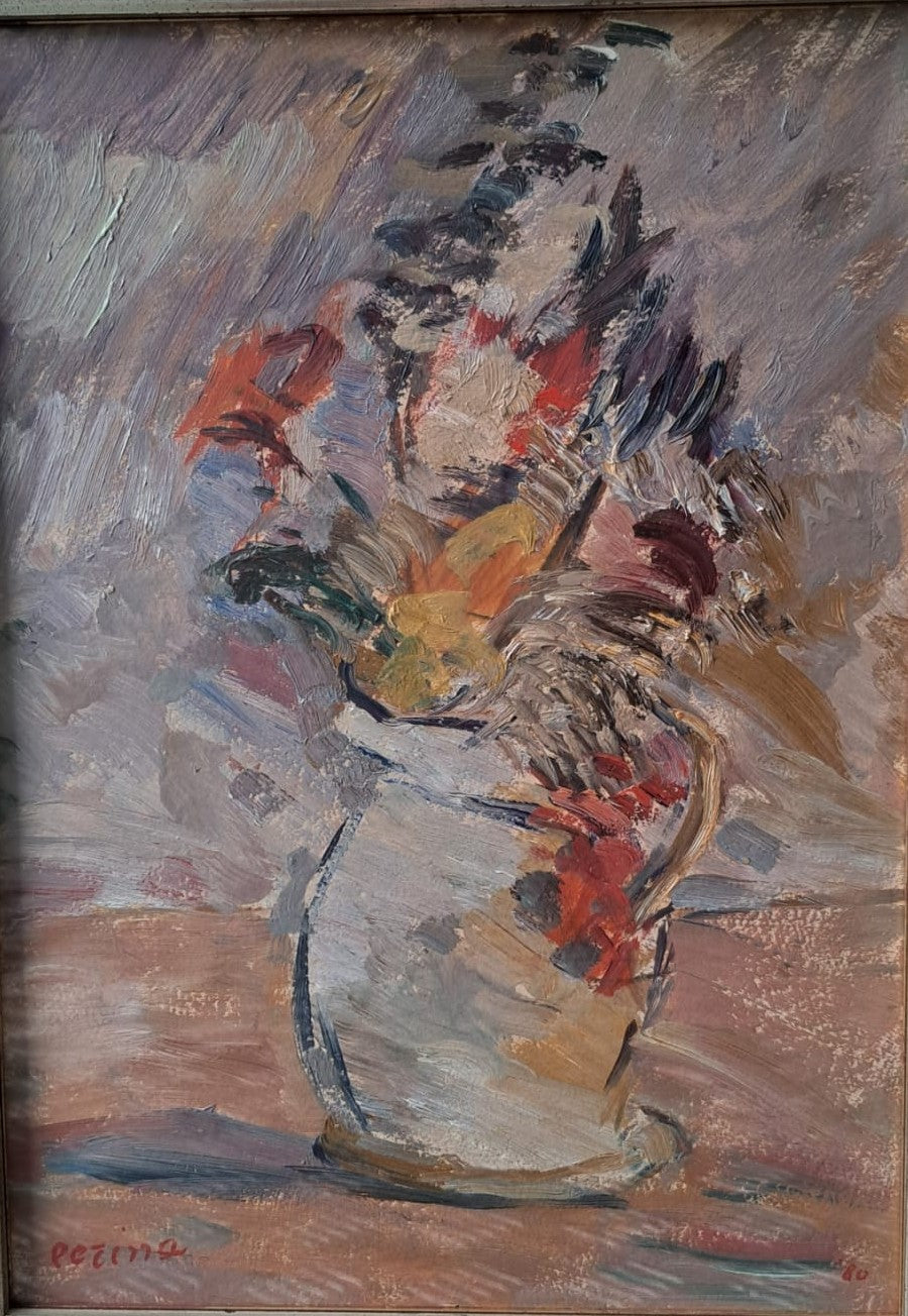 Giulio Perina - Senza Titolo (vaso di fiori)