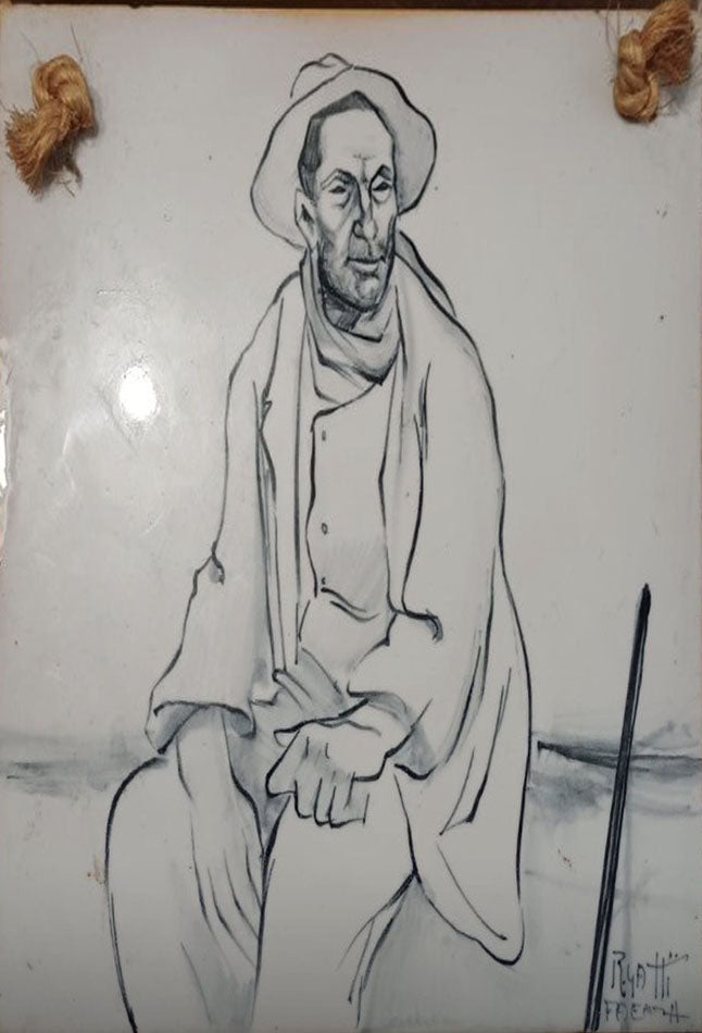 Riccardo Gatti - Untitled (Seated Figure)