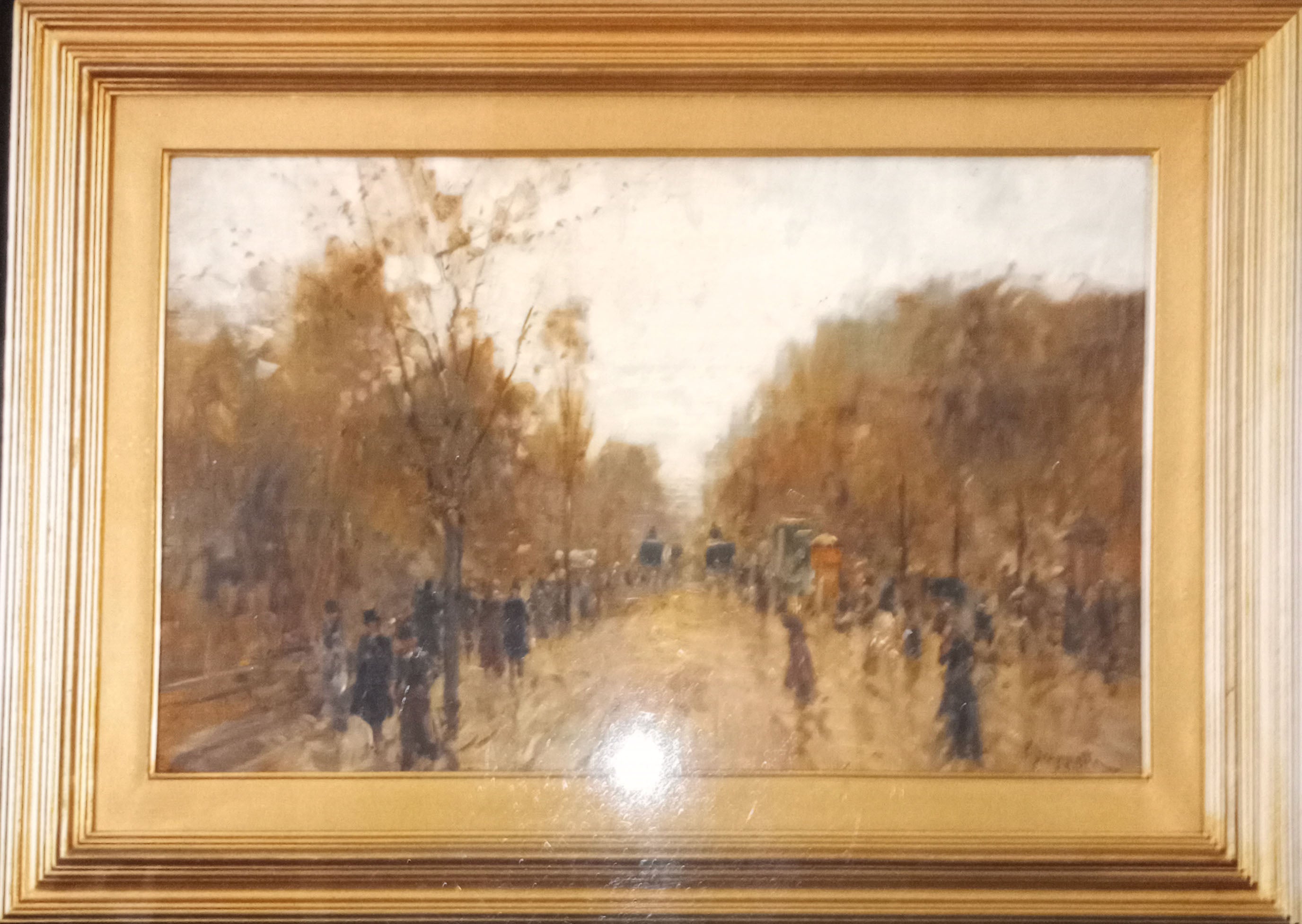 Pietro Scoppetta - Rue de boulogne la belle epoque