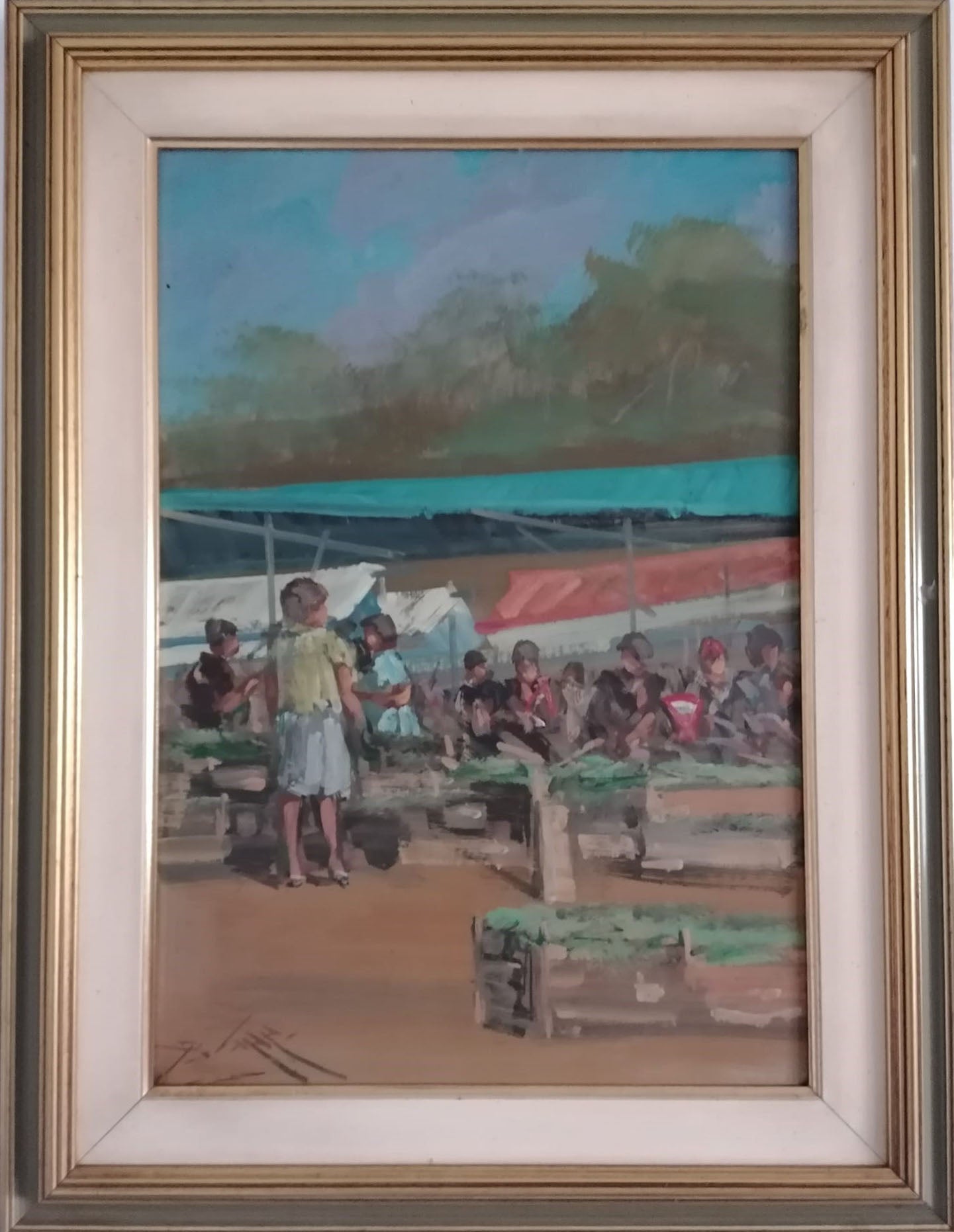 Lorenzo Palazzi - Mercato delle verdure a Tirrenia