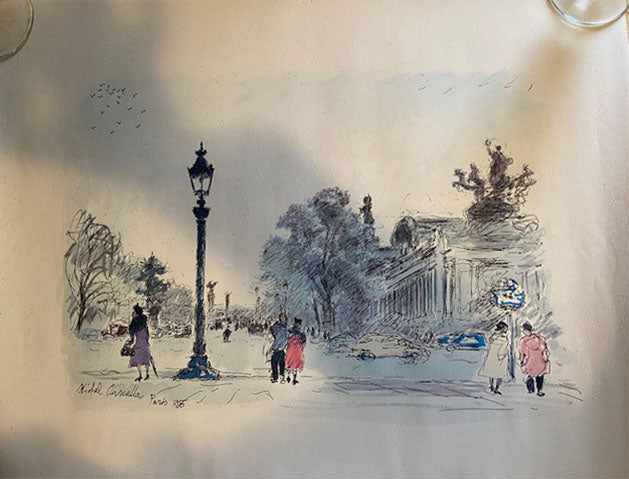 Michele Cascella - Untitled (Paris Landscape)