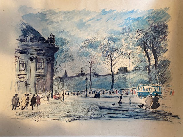 Michele Cascella - Untitled (Paris Landscape)