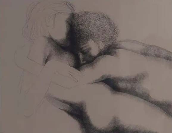 Acquaforte con figure di Emilio Greco
