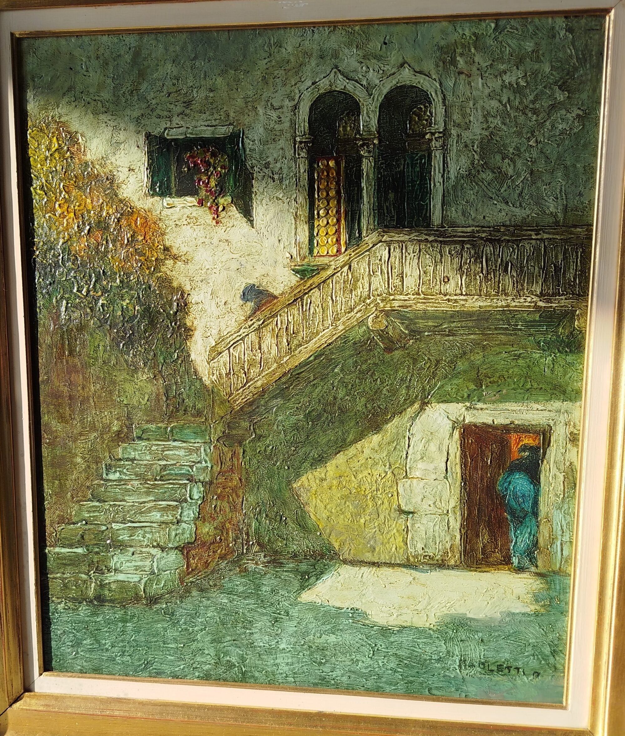 Paoletti Rodolfo - Senza Titolo (Abitazione con gondola)